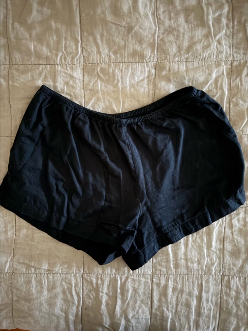Leset Navy Yoko Cotton Navy Blue Shorts